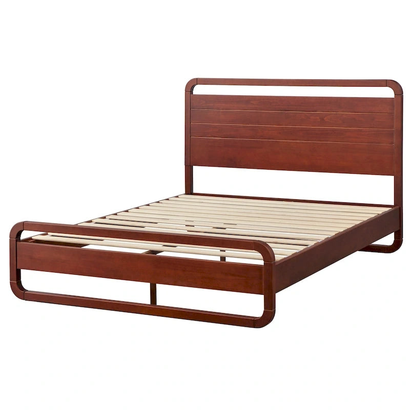Simple Living Santos Solid Wood Queen Platform Bed