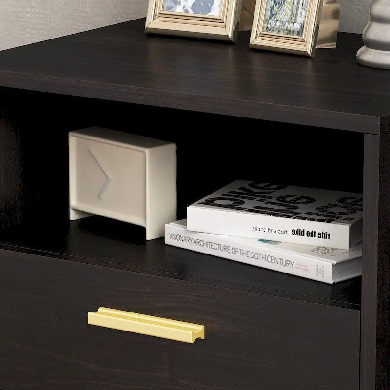 Kerrogee Modern 1-drawer Nightstand