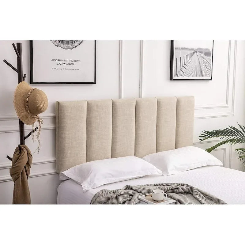Headboard Queen Foldable Upholstered Headboard for Queen