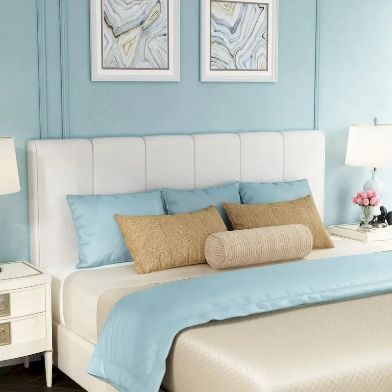 Headboard Queen Foldable Upholstered Headboard for Queen