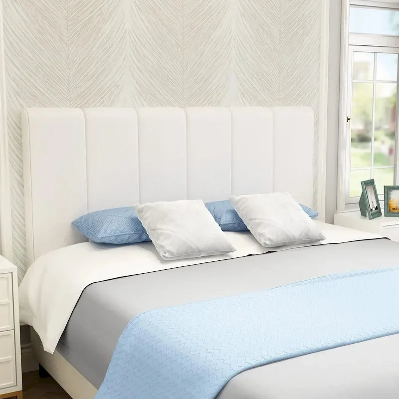Headboard Queen Foldable Upholstered Headboard for Queen