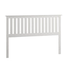 Hammersley Mission Slatted White Wood Headboard by iNSPIRE Q Classic