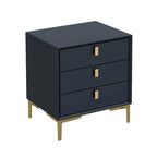 Timechee 3-Drawer Nightstand End Table Bedside Table
