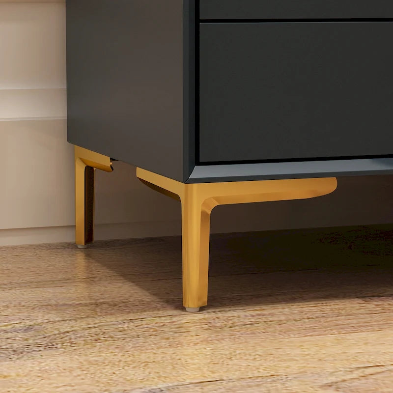 Timechee 3-Drawer Nightstand End Table Bedside Table