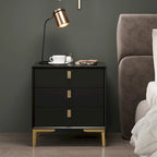 Timechee 3-Drawer Nightstand End Table Bedside Table