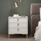 Timechee 3-Drawer Nightstand End Table Bedside Table