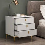 Timechee 3-Drawer Nightstand End Table Bedside Table