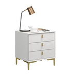 Timechee 3-Drawer Nightstand End Table Bedside Table