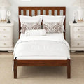 Twin Size Platform Bed with Headboard