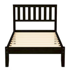 Twin Size Platform Bed with Headboard