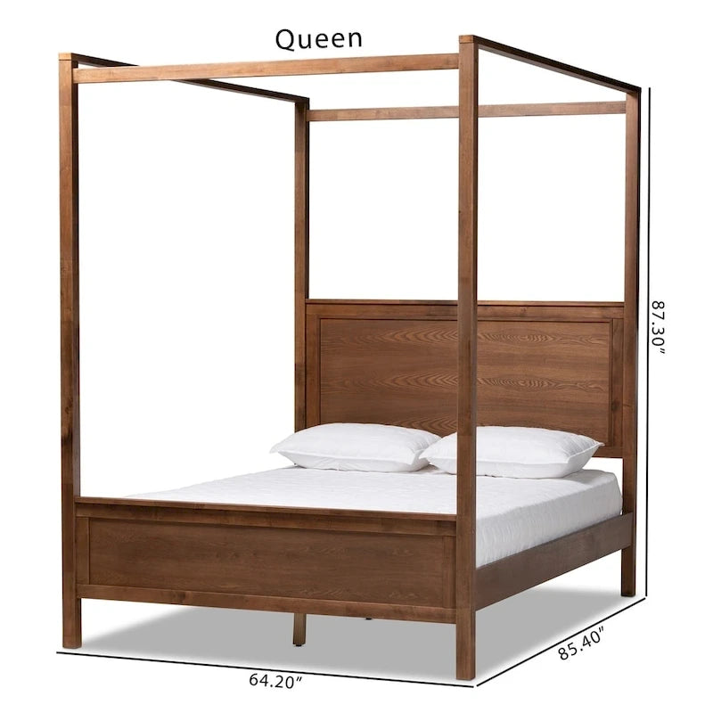 Copper Grove Atabae Platform Canopy Bed