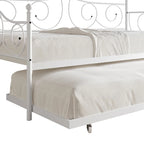 CraftPorch Contemporary Twin Size Metal Daybed with Trundle