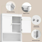 Bathroom Storage Cabinet, Toilet Storage Cabinet, Bathroom Shelf Over The Toilet, Space Saver Toilet