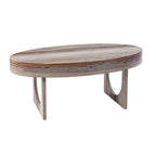 SEI Furniture Chadwick Contemporary Brown Faux Stone Coffee Table