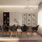 Midtown Concept 7pc FSC Certified Wood Indoor Dining Room Set