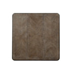 Magnolia Manor Antique White Weathered Bark 5 Piece Gathering Table Set