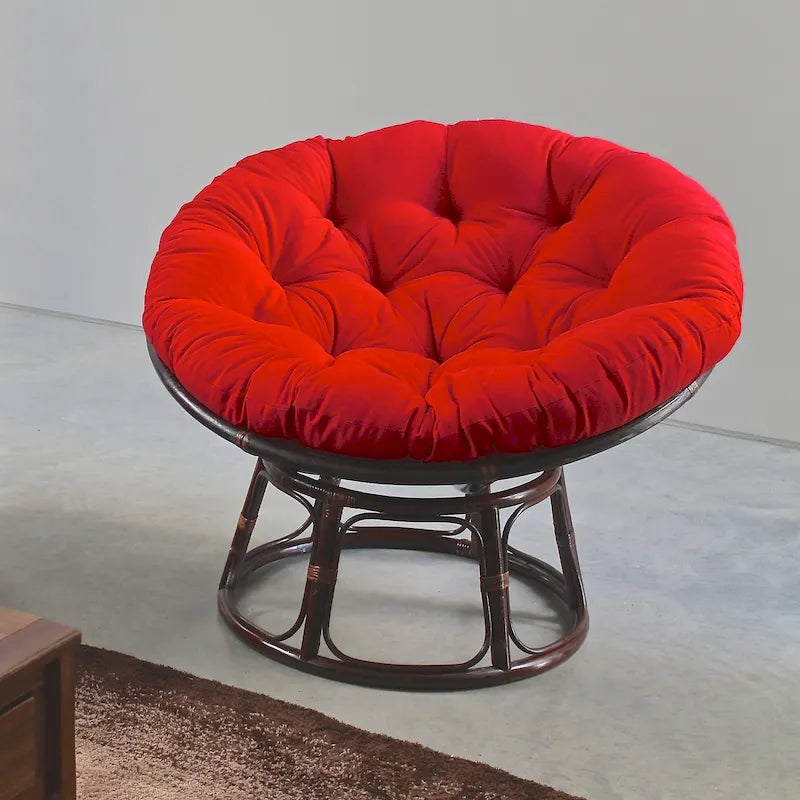 48-inch Solid Twill Papasan Cushion (Cushion Only)