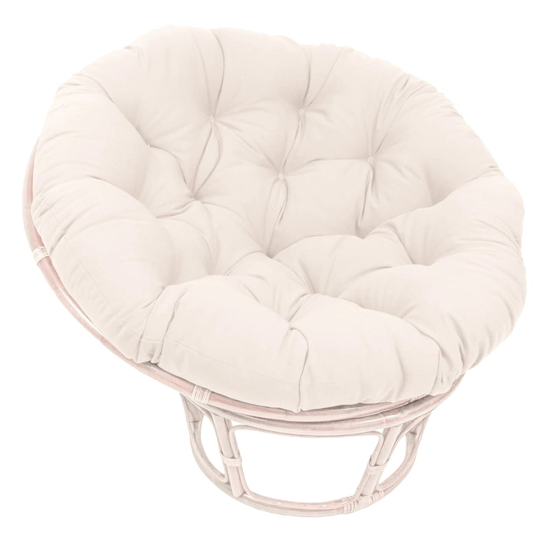 48-inch Solid Twill Papasan Cushion (Cushion Only)