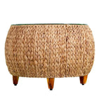SEI Furniture Terraza Round Water Hyacinth Coffee Table