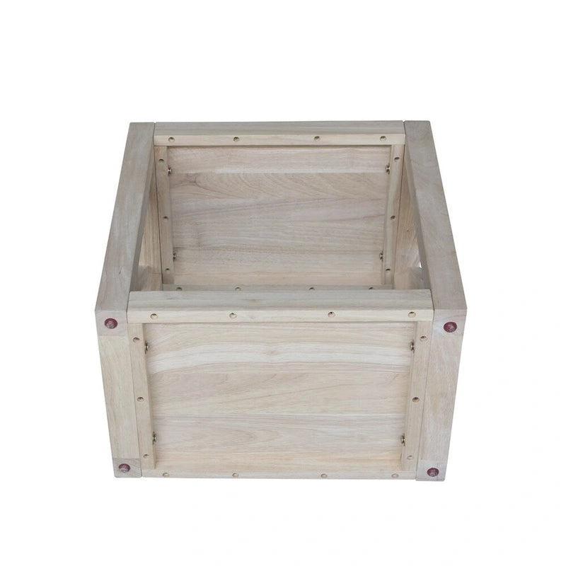 Hampton Solid Wood Unfinished Narrow End Table