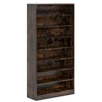 9 Tiers Tall Shoe Storage Rack Cabinet with Open Shelf for Entryway