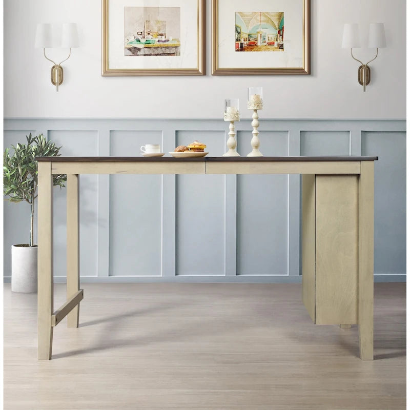 Africa 5-piece Counter Height Dining Table and Chair