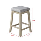 Africa 5-piece Counter Height Dining Table and Chair