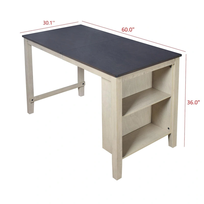 Africa 5-piece Counter Height Dining Table and Chair