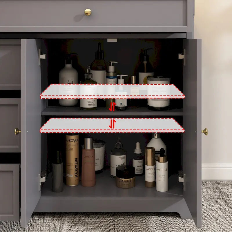 Bookcase Storage Cabinet Lacquered Buffet Sideboard Dresser