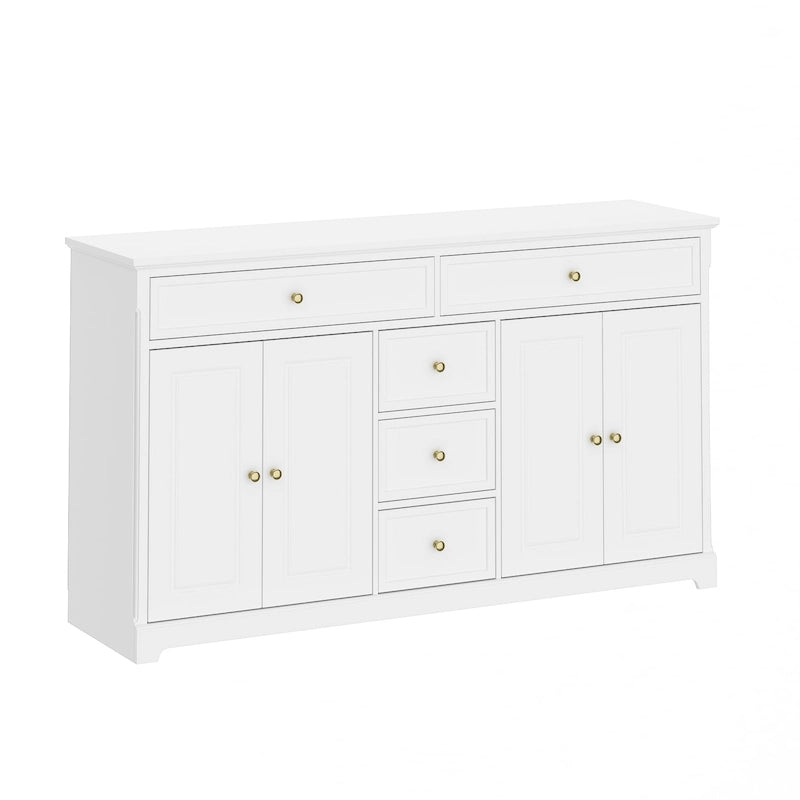 Bookcase Storage Cabinet Lacquered Buffet Sideboard Dresser