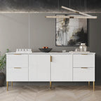CraftPorch Modern and Luxury Clean-Lines Sideboard