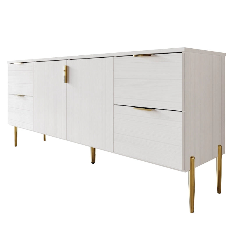 CraftPorch Modern and Luxury Clean-Lines Sideboard