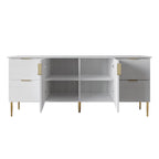 CraftPorch Modern and Luxury Clean-Lines Sideboard