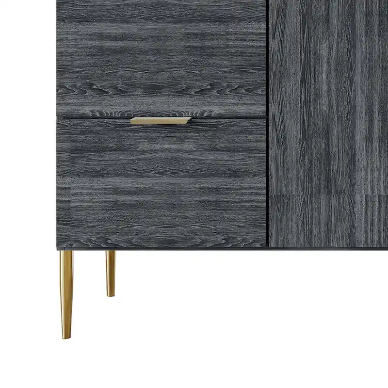 CraftPorch Modern and Luxury Clean-Lines Sideboard