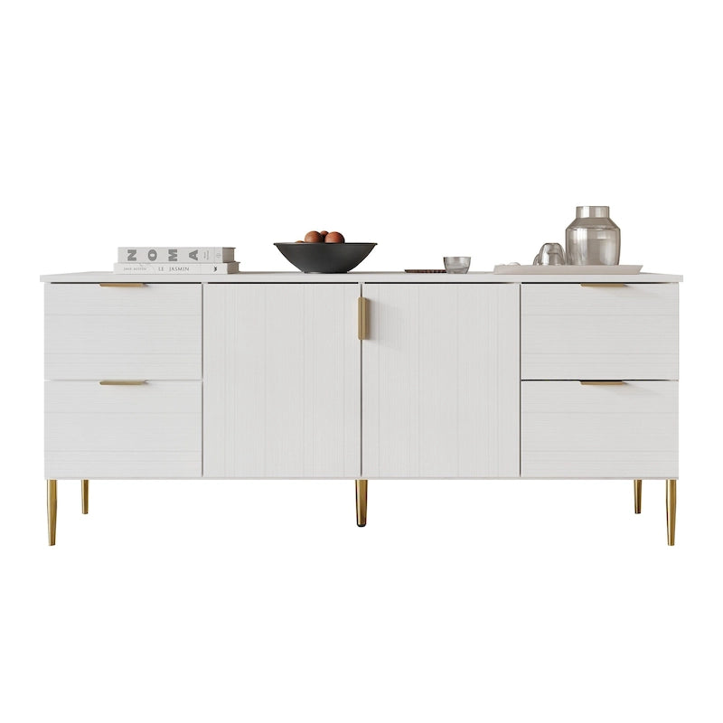 CraftPorch Modern and Luxury Clean-Lines Sideboard