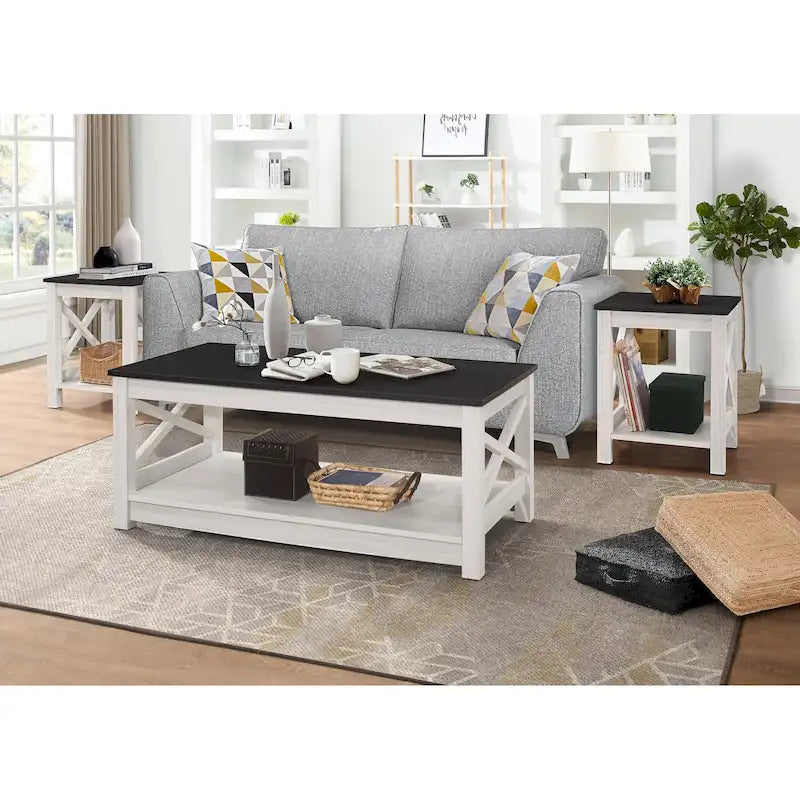 Wayne 3 pieces Coffee Table Set