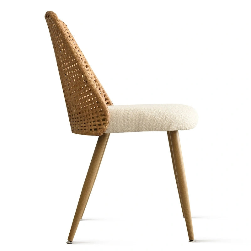 Fabric Upholstered Dining Chair (Set of 4)