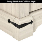 Moasis 35-Inch Farmhouse Console Table, Entry Table with 2 Drawers and Cabinet for Living Room