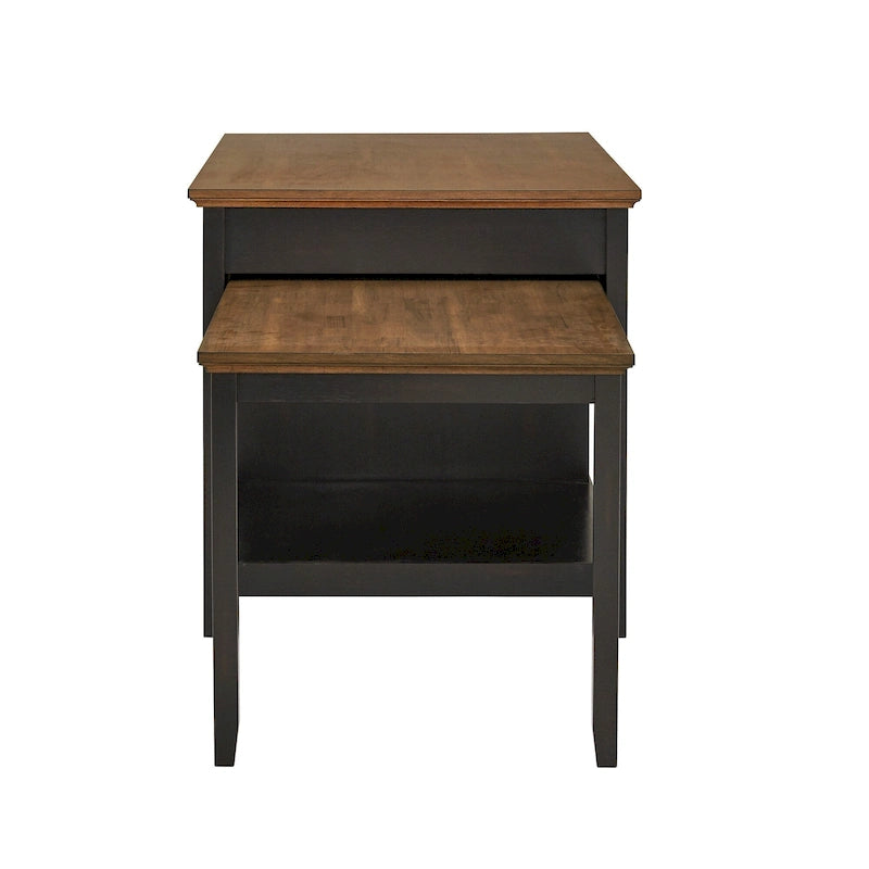 Eleanor Two-Tone Antique Finish Extendable Kitchen Island with 3 Drawers by iNSPIRE Q Classic