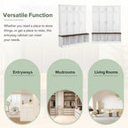 Multi-Functional Hall Tree Entryway Cabinet with Multiple Storage Space