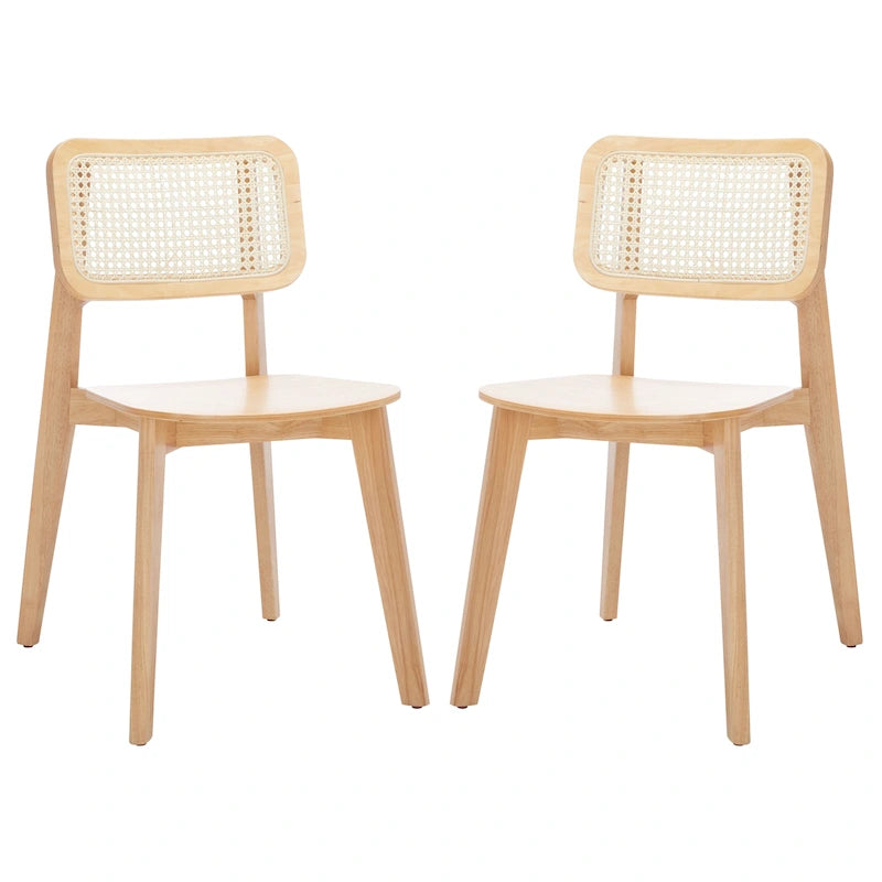 SAFAVIEH Luz Cane Dining Chair - 17 W x 20 D x 32 H - 17Wx20Dx32H