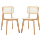 SAFAVIEH Luz Cane Dining Chair - 17 W x 20 D x 32 H - 17Wx20Dx32H