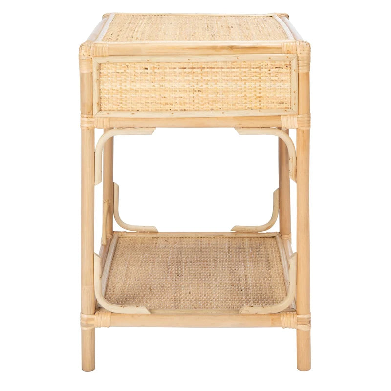 SAFAVIEH Clarisa Coastal 1-Drawer 1-Shelf Nightstand