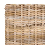 SAFAVIEH Karyl Unfinished Natural Wicker Dining Chair (Set of 2) - 18.5 x 18.5 x 38.1 - 19Wx19Dx38H