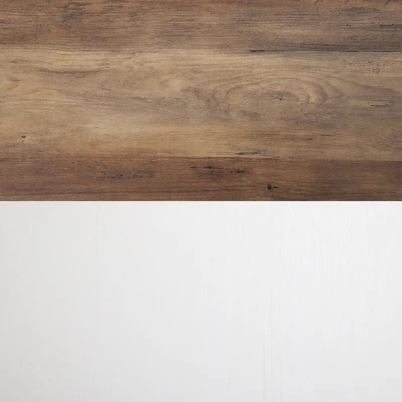 Wampat Farmhouse Sliding Barn Door Wood TV Stand / Storage Cabinet