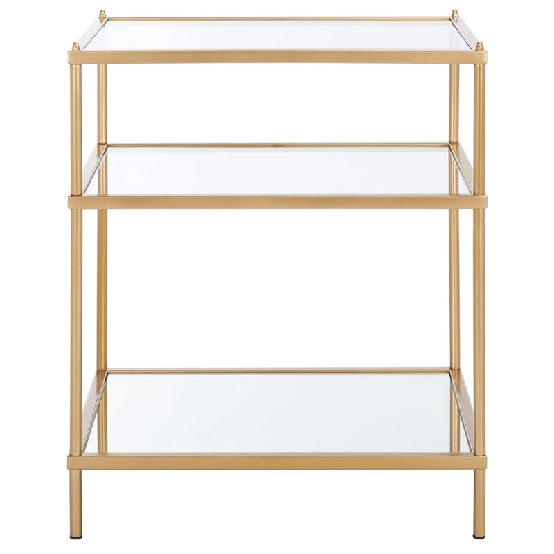 SAFAVIEH Vida 3-Tier Accent Table - 22 W x 18 D x 27 H - 22Wx18Dx27H