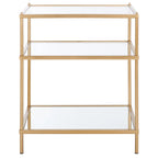 SAFAVIEH Vida 3-Tier Accent Table - 22 W x 18 D x 27 H - 22Wx18Dx27H