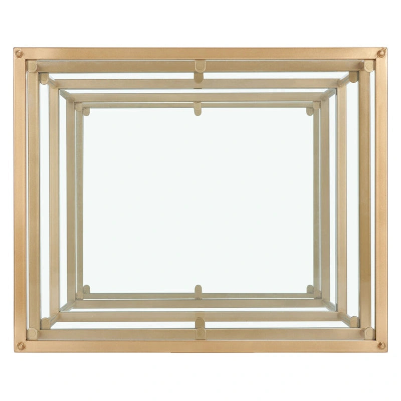 SAFAVIEH Vida 3-Tier Accent Table - 22 W x 18 D x 27 H - 22Wx18Dx27H