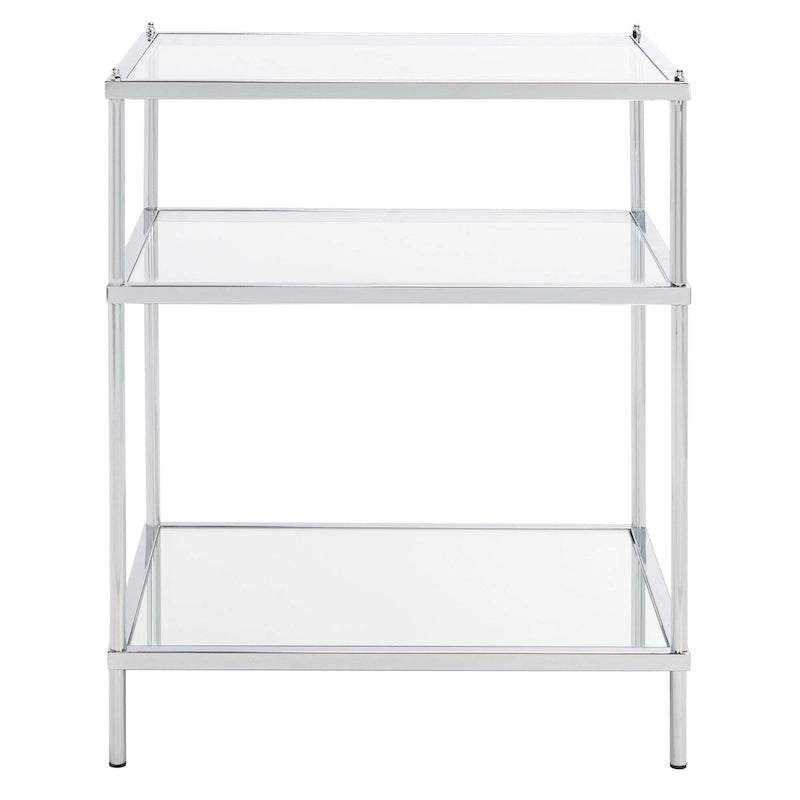 SAFAVIEH Vida 3-Tier Accent Table - 22 W x 18 D x 27 H - 22Wx18Dx27H