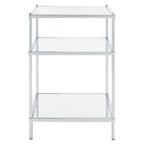 SAFAVIEH Vida 3-Tier Accent Table - 22 W x 18 D x 27 H - 22Wx18Dx27H